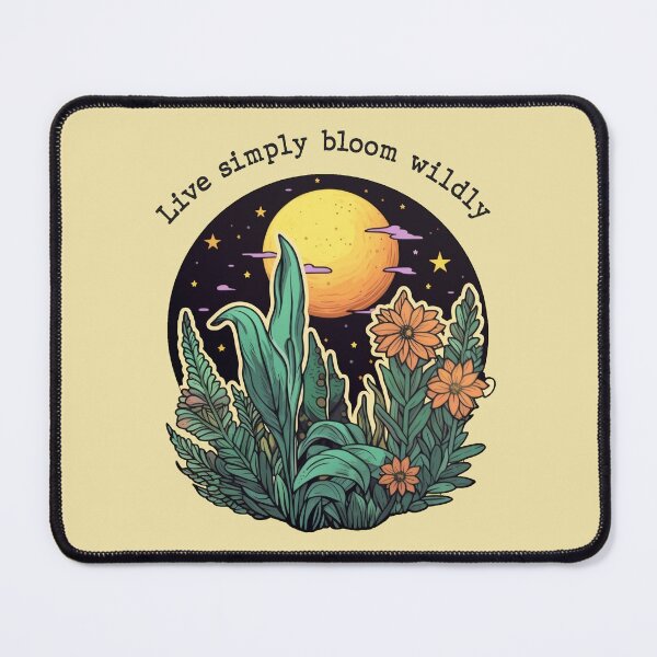 Item preview, Live simply - Bloom wildly designed and sold by Graphoteka.