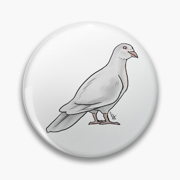 Item preview, White Java Dove designed and sold by Jennifer Stolzer.