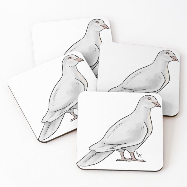 Item preview, White Java Dove designed and sold by Jennifer Stolzer.
