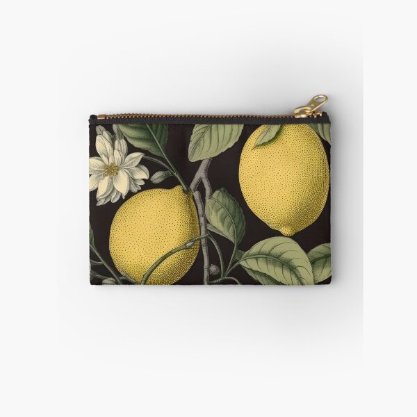 Item preview, Lemon Pattern - Vintage Fruit Illustration designed and sold by FloralDecorShop.
