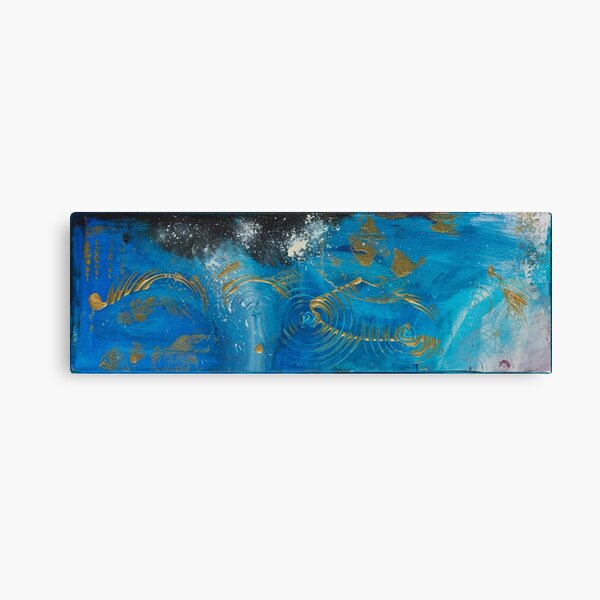 Elements BLUE Canvas Print