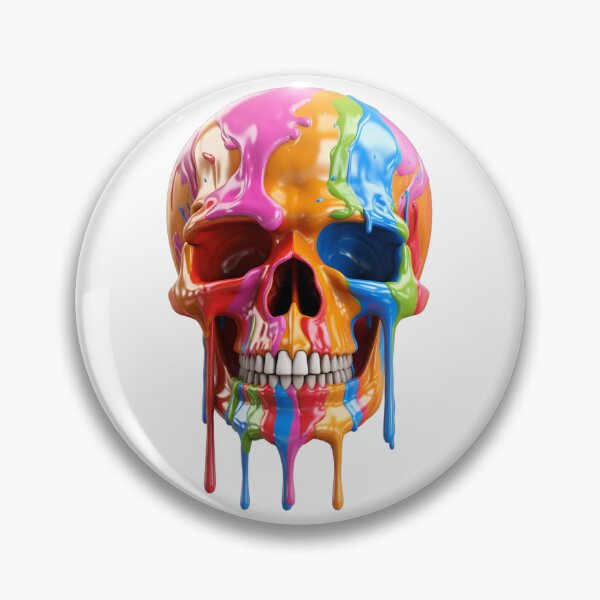 Item preview, Skull Paint Splash designed and sold by Clas6.