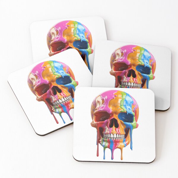 Item preview, Skull Paint Splash designed and sold by Clas6.