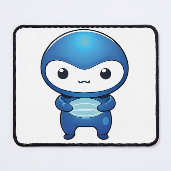 Item preview, Blue Alien Drawing - Space Art designed and sold by Mementium.
