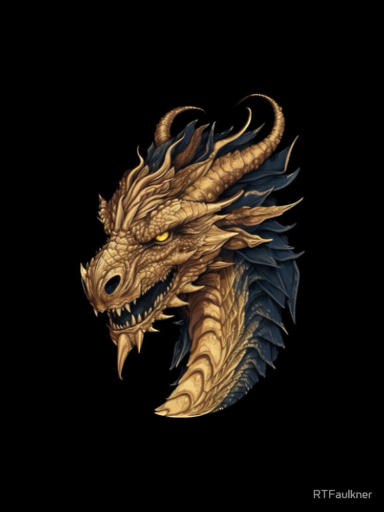 Thumbnail 5 of 5, iPhone Case, Gold Dragon designed and sold by RTFaulkner.