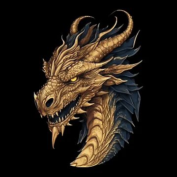 Artwork thumbnail, Gold Dragon by RTFaulkner