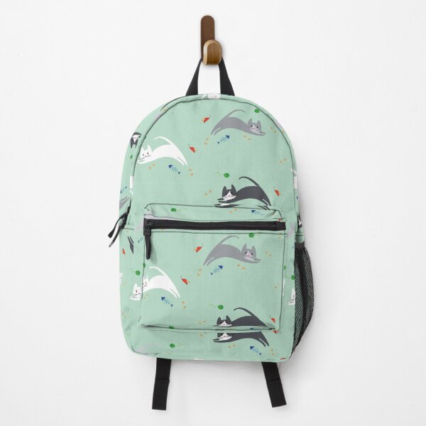 Item preview, Just Cats Playing on Pale Green designed and sold by PegasusDesigns.