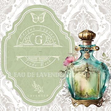 A wonderful perfume bottle inspired by the Victorian era. Canvas Print for  Sale by hoshihikary