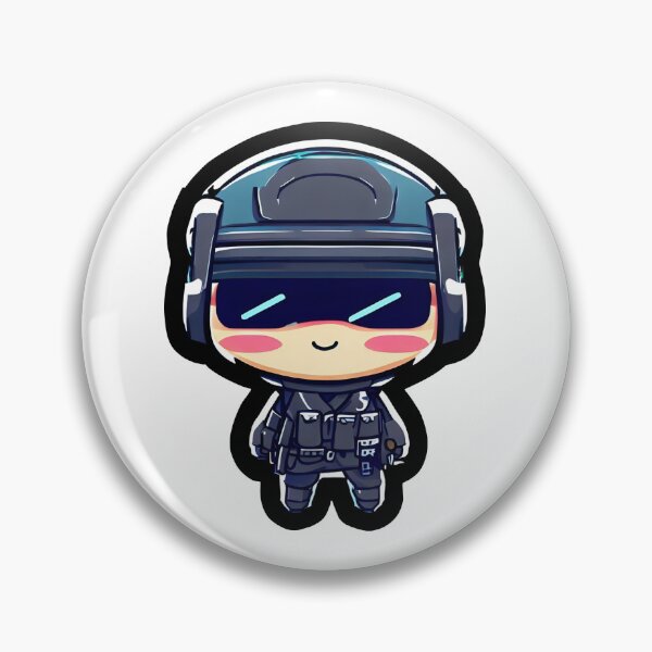 Item preview, Combat cutie - sticker  designed and sold by SirSlvr.