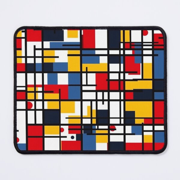 Item preview, Abstract Harmony: Inspired by Mondrian's Bold Grids designed and sold by omizen.