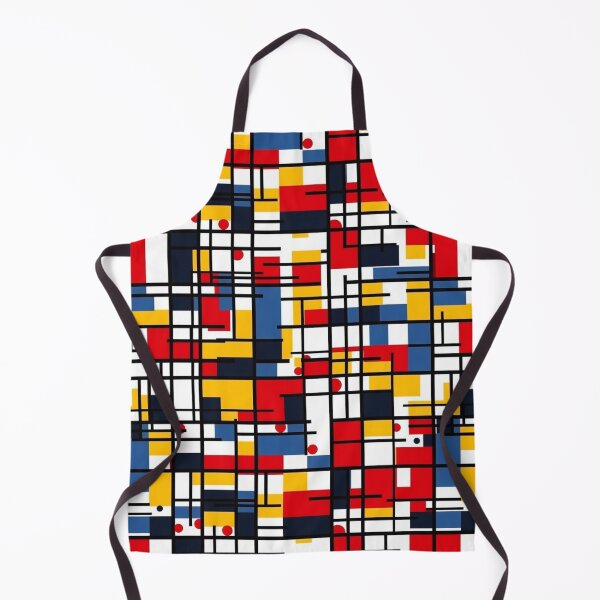 Item preview, Abstract Harmony: Inspired by Mondrian's Bold Grids designed and sold by omizen.