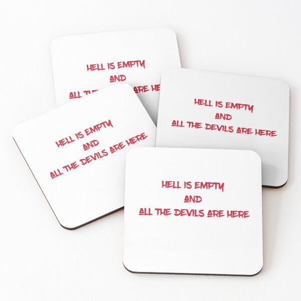 Item preview, The Tempest's Revelation - Shakespeare Quote Design designed and sold by wordartistry.