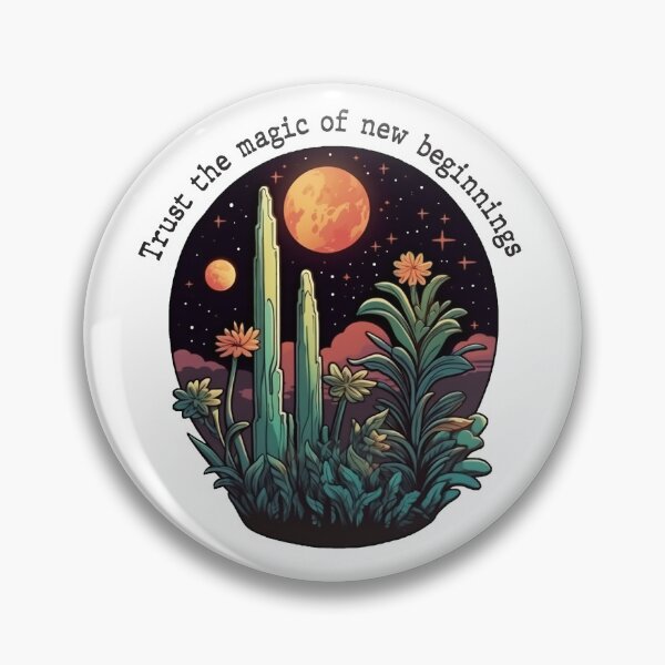 Item preview, Trust the magic of new beginnings designed and sold by Graphoteka.