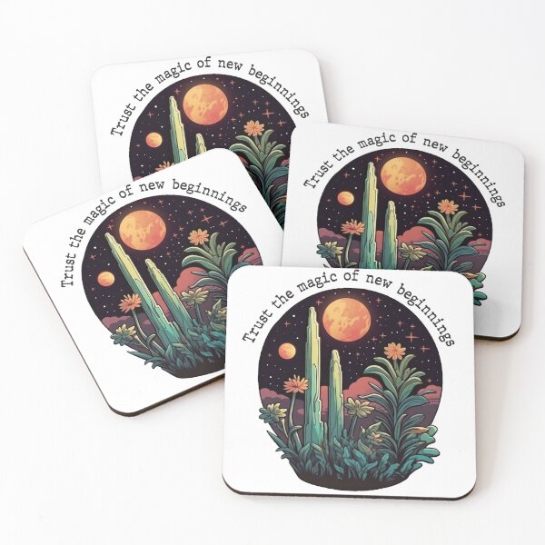 Item preview, Trust the magic of new beginnings designed and sold by Graphoteka.