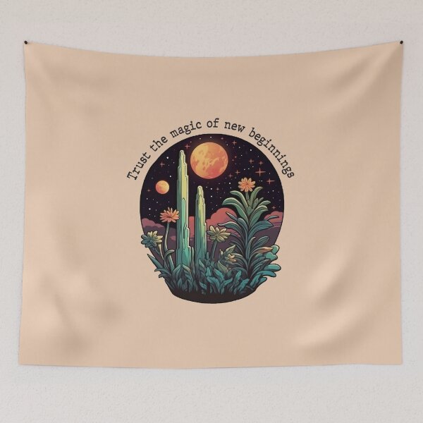 Item preview, Trust the magic of new beginnings designed and sold by Graphoteka.