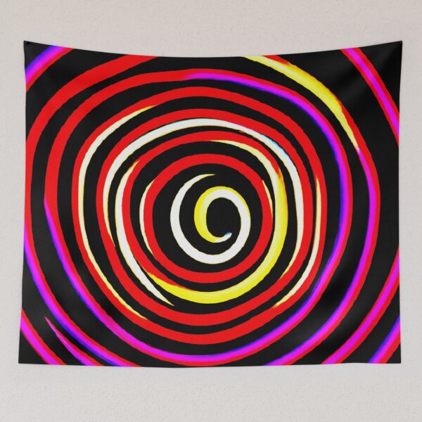 Item preview, Colorful Spiral Pattern designed and sold by Health And Fitness Posts e-Store.