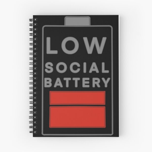 Item preview, Low Social Battery designed and sold by ReisssPieces.