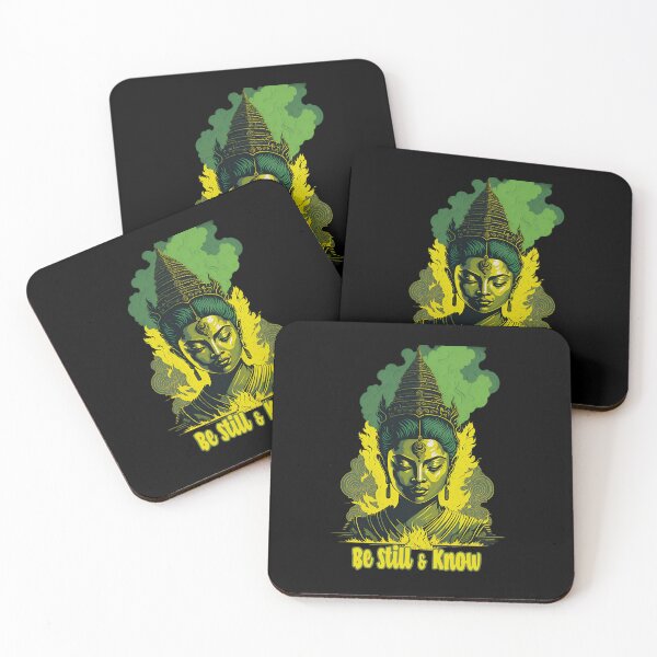 Item preview, Be Still & Know Buddha designed and sold by ZenStickConcept.