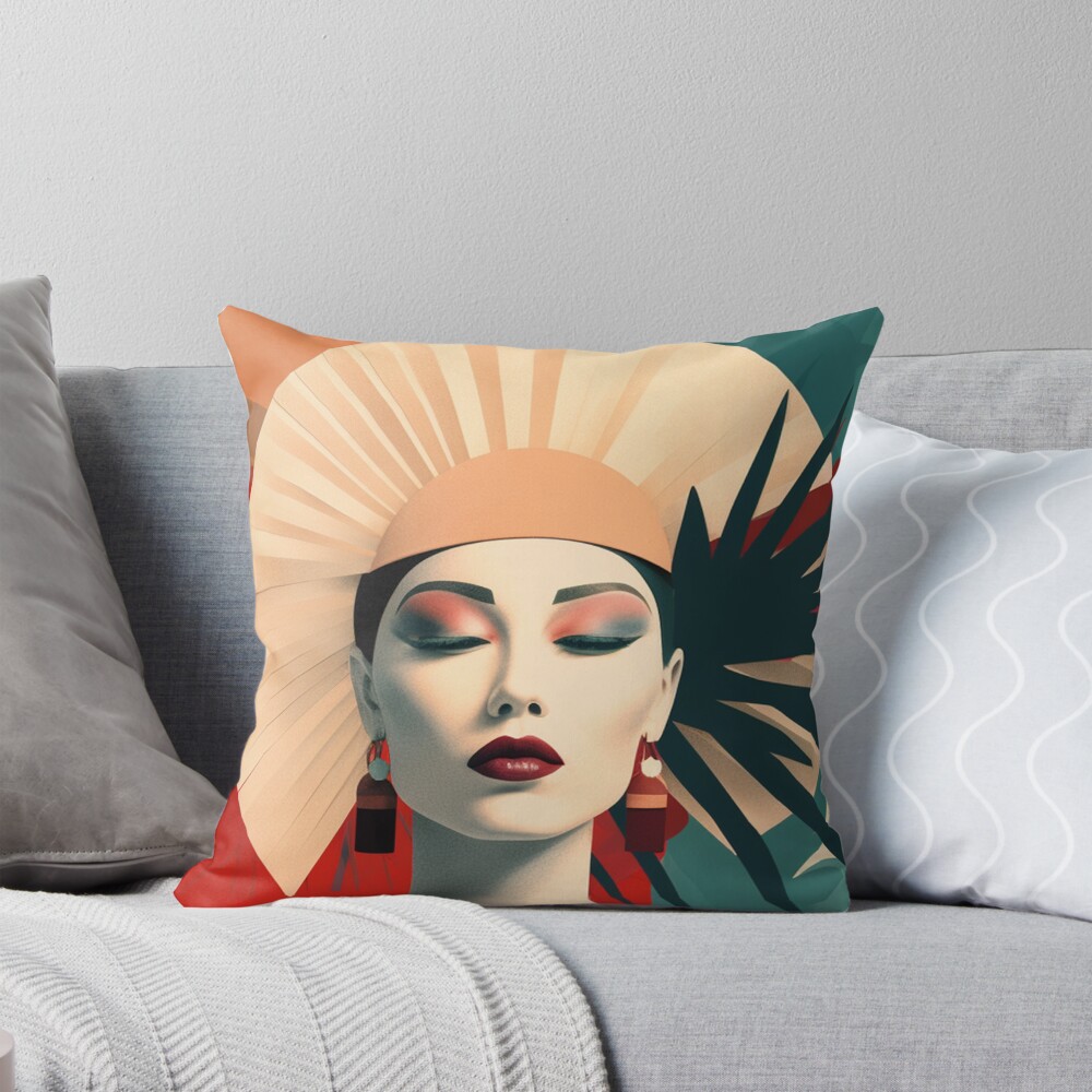 Item preview, Throw Pillow designed and sold by AtelierNethys.