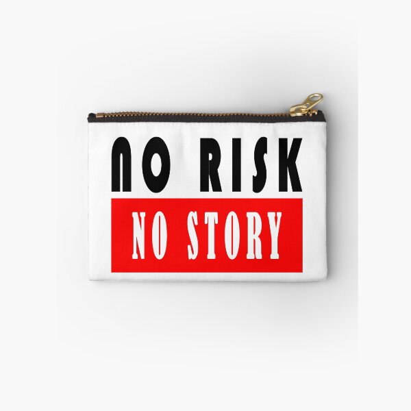 Item preview, NO RISK NO STORY BLACK and RED designed and sold by PsychoLifestyle.