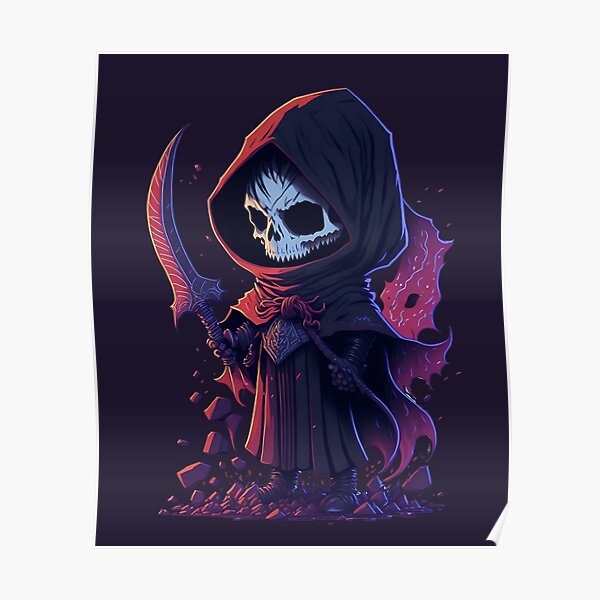 Grimmiger Chibi Poster