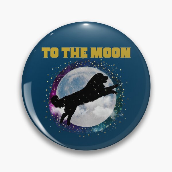 Item preview, To The Moon Dog in Space designed and sold by Bitchien.