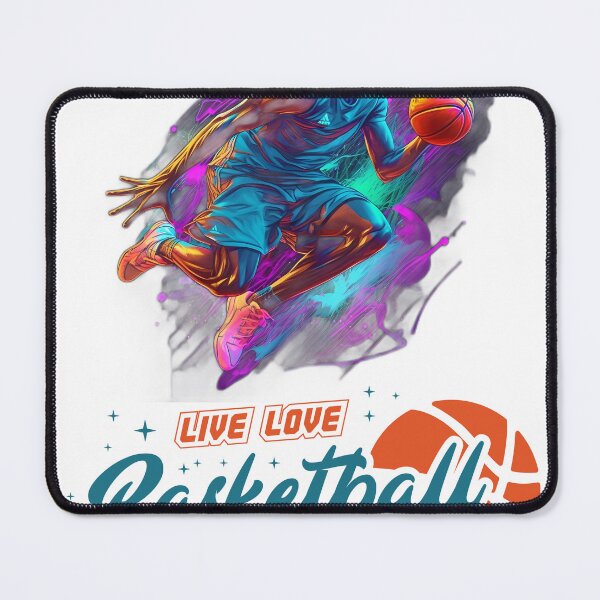 Item preview, "Basketball Player Vector - Live Love Basketball Forever" Classic T-Shirt Design designed and sold by ArtOutlaws.