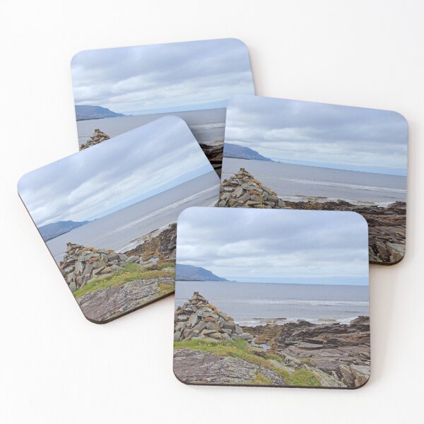 Item preview, Tramore beach rocky coastline donegal ireland designed and sold by eddiebarronshop.