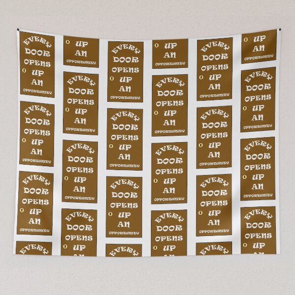Item preview, Every Door Opens Up An Opportunity Positive Message designed and sold by Deborah Camp.