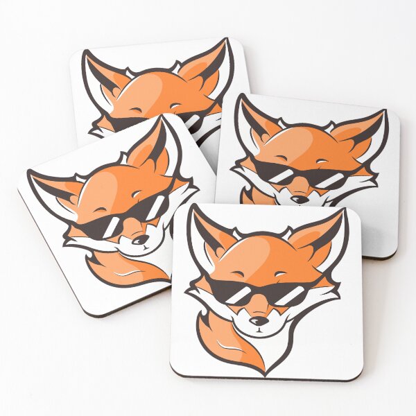 Item preview, Sunglasses-Wearing Fox: Stylish and Playful Artwork designed and sold by QualityQuest.