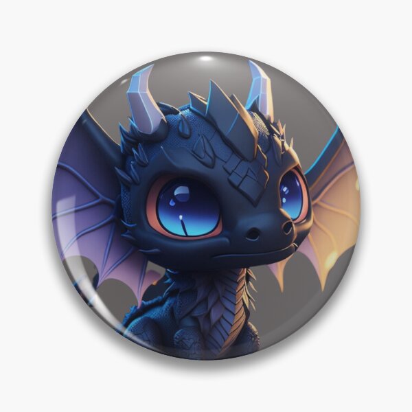 Item preview, Very Cute Black Wyvern designed and sold by ChibiArtline.