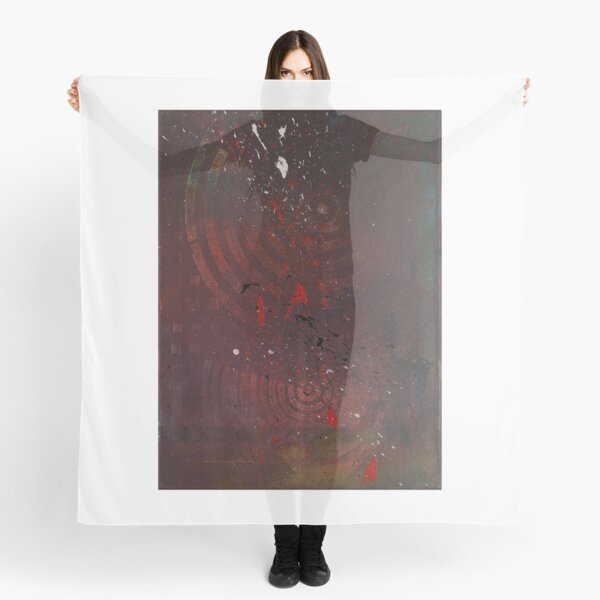 Deepest Red Scarf