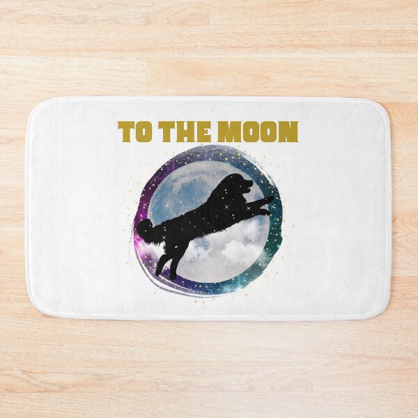 Item preview, To The Moon Dog in Space designed and sold by Bitchien.