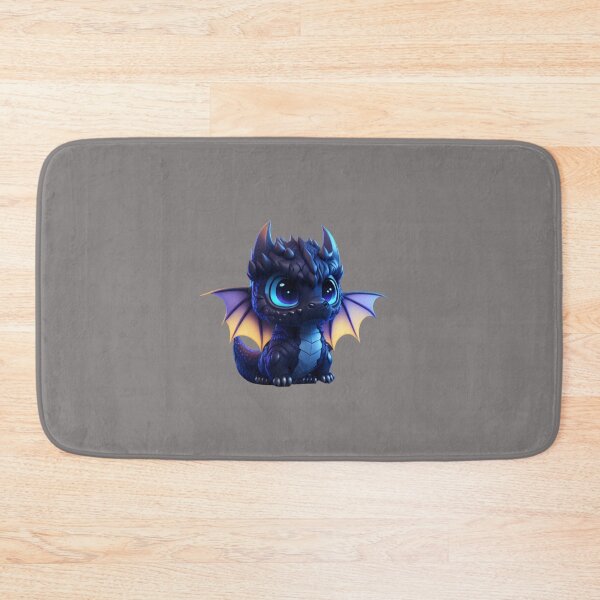 Artikelvorschau, Sehr süßer schwarzer Wyvern entworfen und verkauft von ChibiArtline.