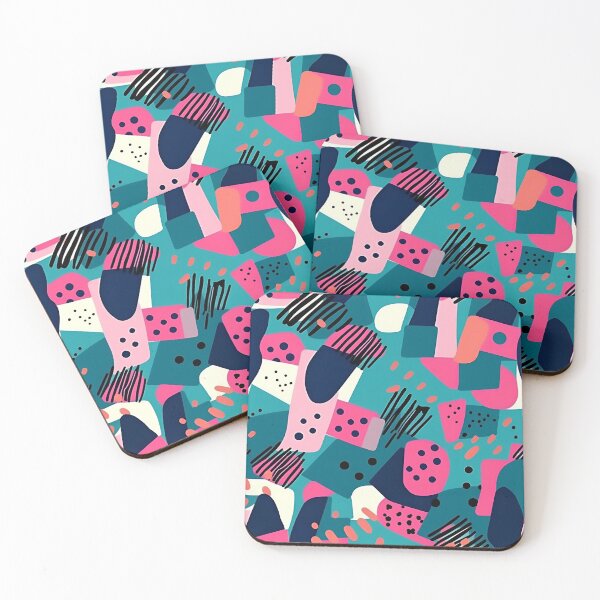 Item preview, 80's inspired colorful pattern designed and sold by MiracleSociety.