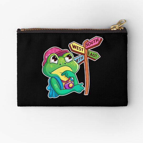 Lost In The Adventure Zipper Pouch