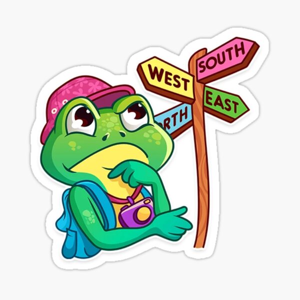 Perdu dans l'aventure Sticker