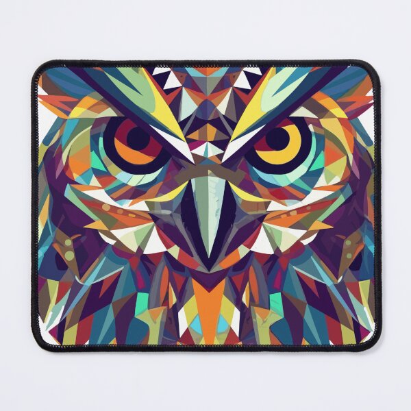 Item preview, Polygon Owl: Geometric Artistry with Majestic Charm designed and sold by QualityQuest.