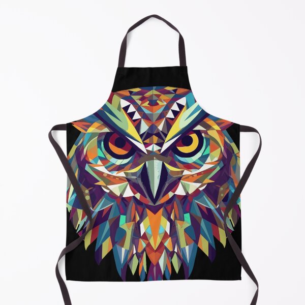 Item preview, Polygon Owl: Geometric Artistry with Majestic Charm designed and sold by QualityQuest.