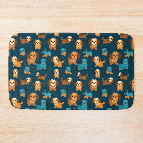 Item preview, Furry Dog Pattern designed and sold by HVIUXLEE.