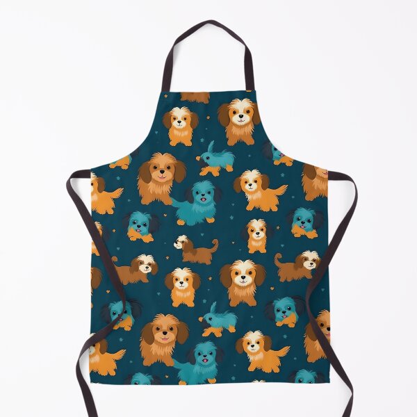 Item preview, Furry Dog Pattern designed and sold by HVIUXLEE.