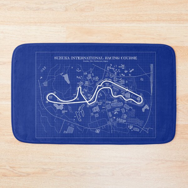 Item preview, Suzuka International Racing Course (Blueprint) designed and sold by BGALAXY.