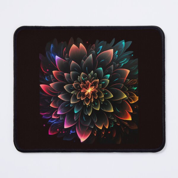 Item preview, Neon-inspired design of an abstract flower designed and sold by iDezine GD.