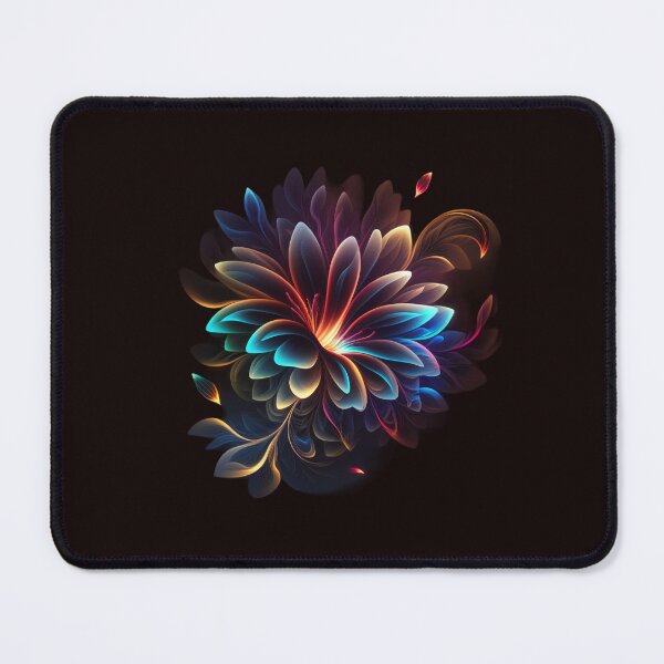 Item preview, Neon-inspired design of an abstract flower designed and sold by iDezine GD.