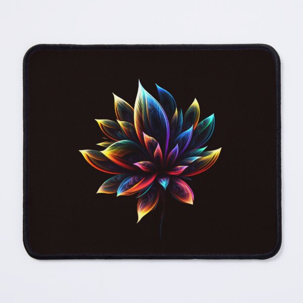 Item preview, Neon-inspired design of an abstract flower designed and sold by iDezine GD.