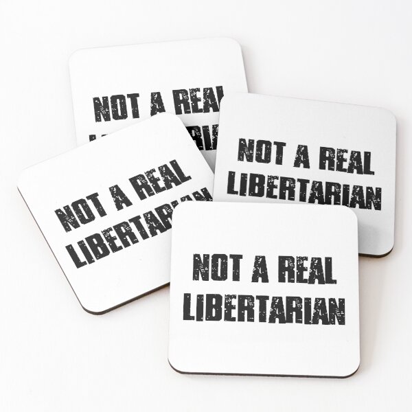 Artikelvorschau, Kein echter Libertärer entworfen und verkauft von SlickMerch.