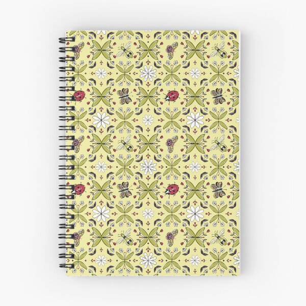 Item preview, Waiting - Arts and Crafts Inspired Symmetrical Floral Repeat Pattern designed and sold by OwlMedicine.