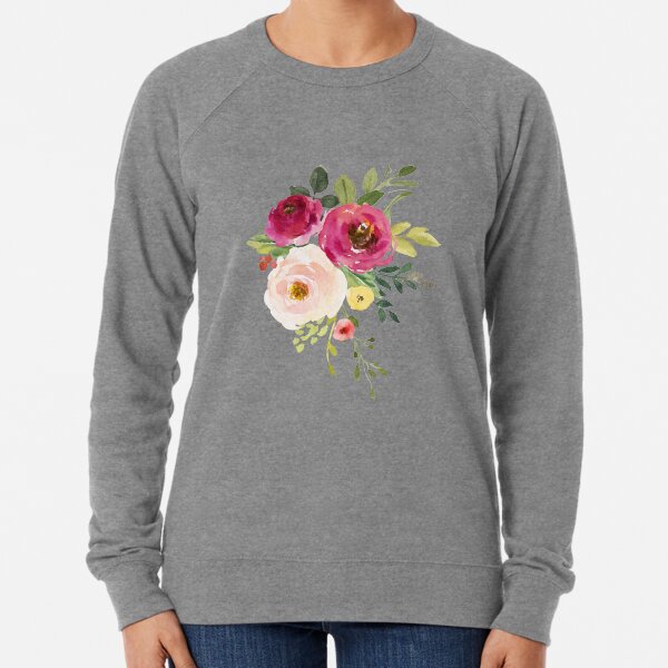 pink burgundy sweatshirt