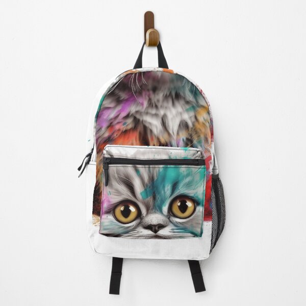 Item preview, ErSa Solutions - Persian Cat - Cute Cat Paint - Pet Lover Gift Idea - Abstract Color Print designed and sold by ErSaSolutions.
