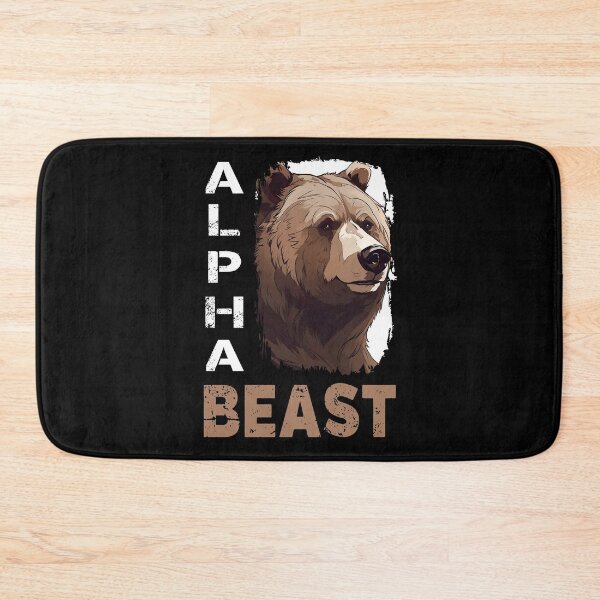 Item preview, Alpha Animal Fierce Grizzly Bear - Anime Shirt designed and sold by KAIGAME Art.